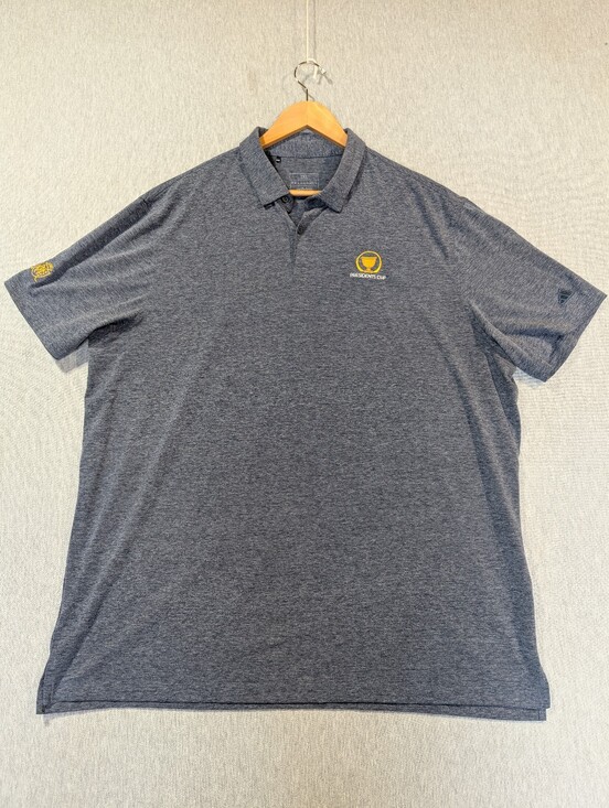 adidas Other - Adidas Presidents Cup Golf Polo Shirt Men's 2XL Grey